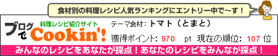 料理レシピ集 byブログでCookin'! トマト（とまと）